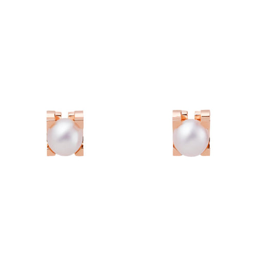 18k Cartier C De Cartier Earrings