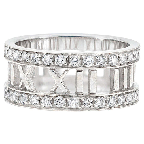 Diamor 18K T Atlas Open Diamond Ring