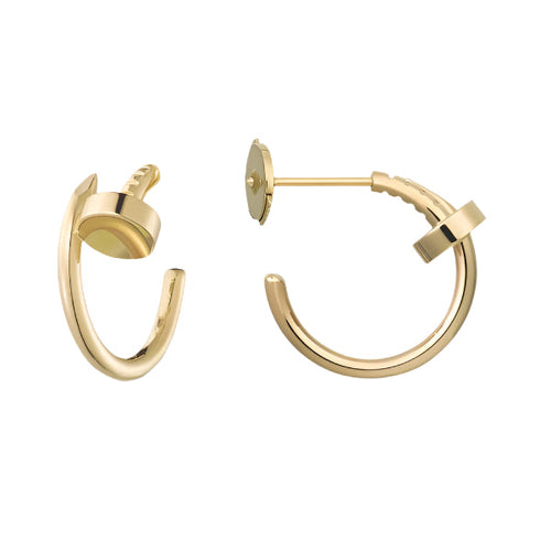 18k Cartier Juste Un Clou Earrings