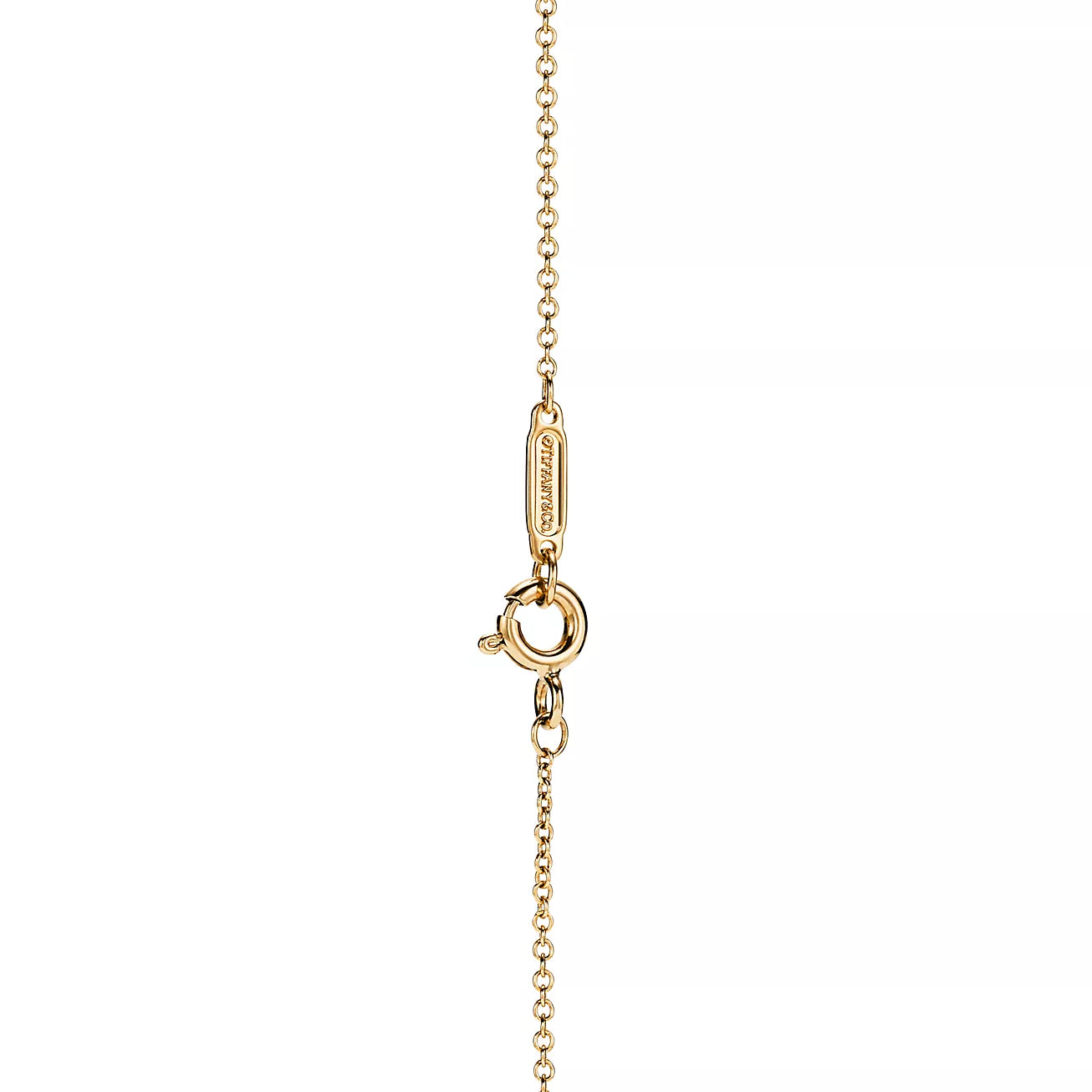 18K Return to Mini Double Heart Necklace