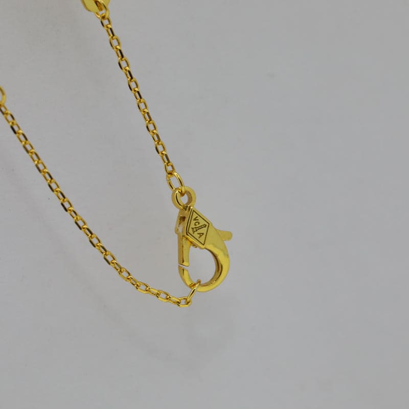 Diamor 18K Two Butterfly Pendant with Diamond & Turquoise Necklace