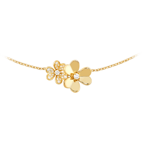 Diamor 18K Frivole Clover Clover Necklace