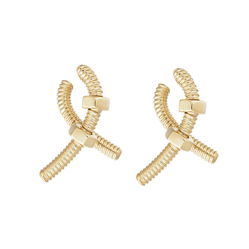 Diamor 18K Écrou de Earrings