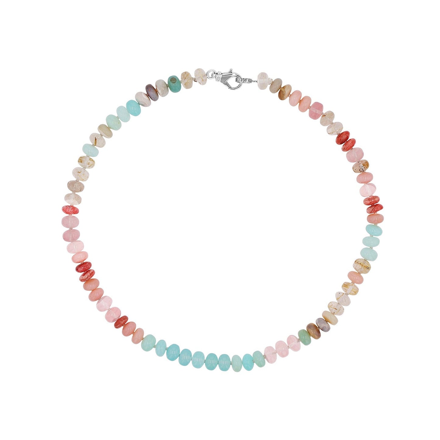 18K Summer in St. Tropez Mix Beaded Necklace