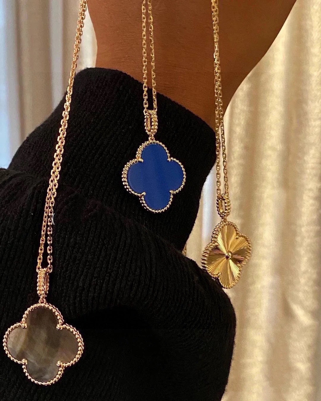 Diamor 18K Magic Alhambra Necklace