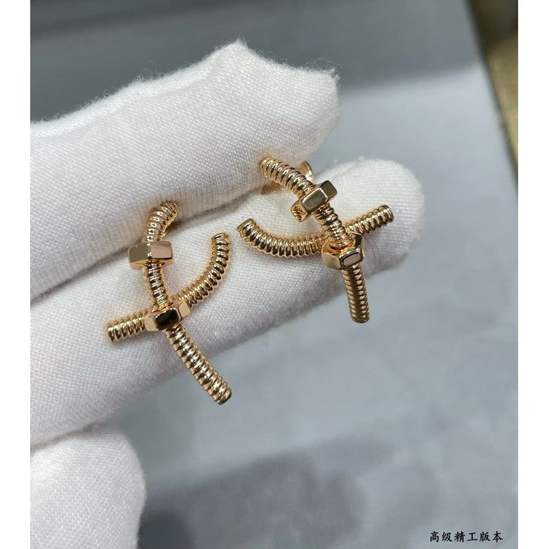 Diamor 18K Écrou de Earrings