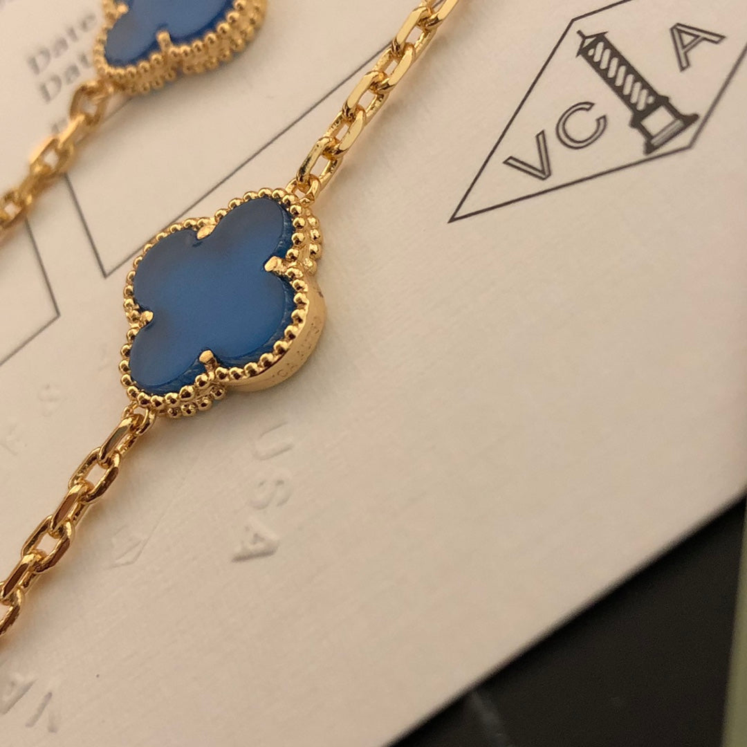 Diamor 18K Vintage Alhambra 20 Motifs Long Necklace