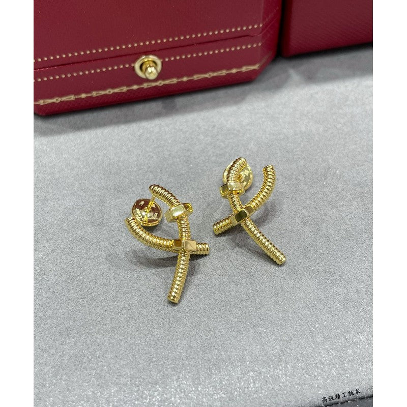 Diamor 18K Écrou de Earrings