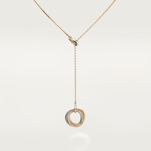 18K Trinity Diamonds Necklace