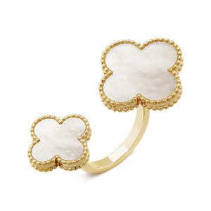 18K Magic Alhambra Pearls Ring