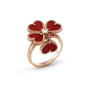 18K Sweet Alhambra Effeuillage Ring