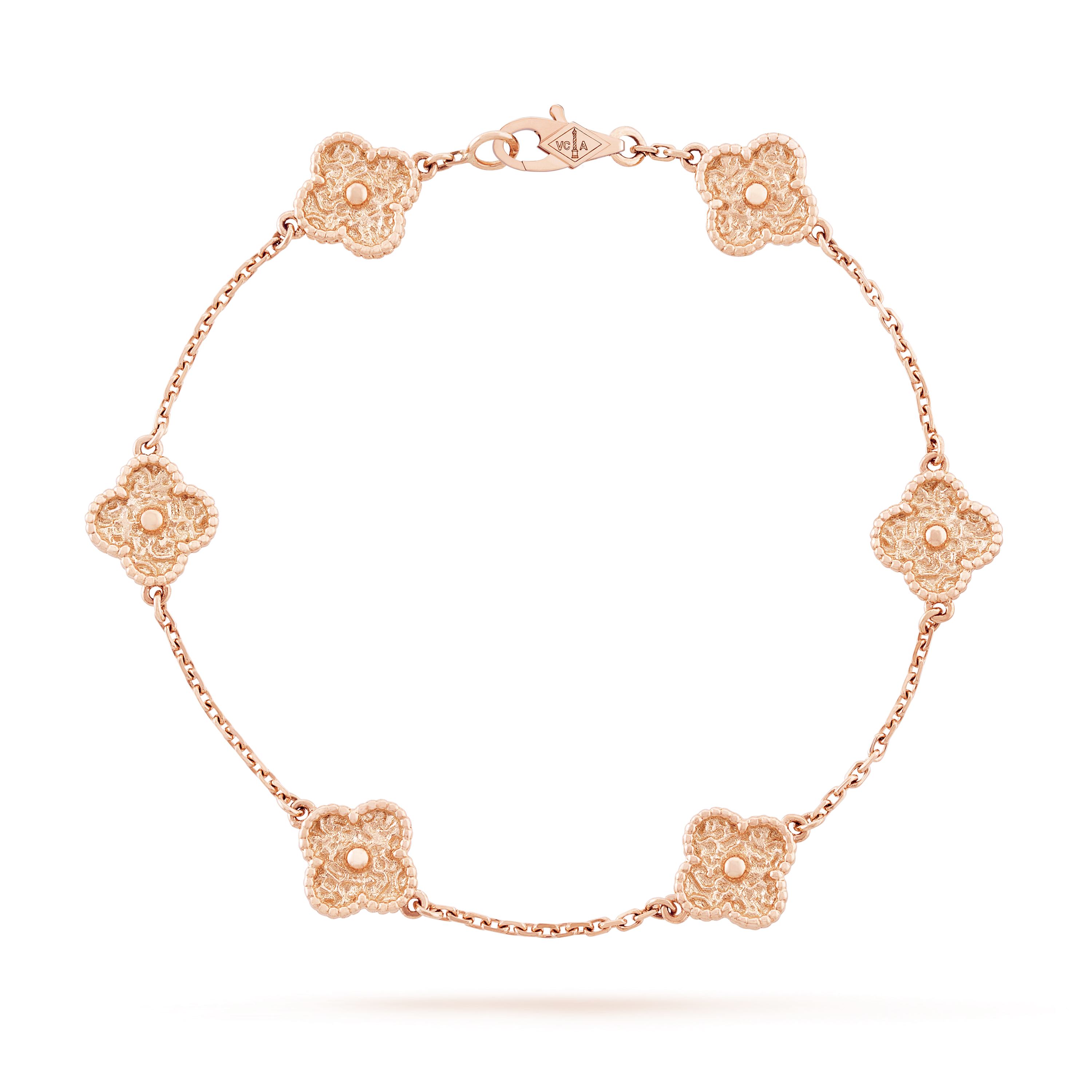 18K Sweet Alhambra Six Motifs Bracelet