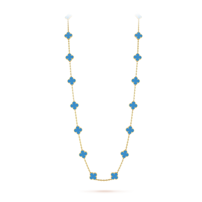 Diamor 18K Vintage Alhambra 20 Motifs Long Necklace