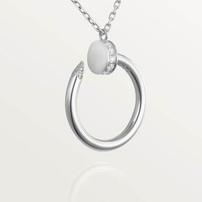 Diamor 18K Juste Un Clou Diamond Necklace