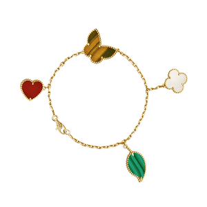 18K Lucky Alhambra Four Motifs Bracelet