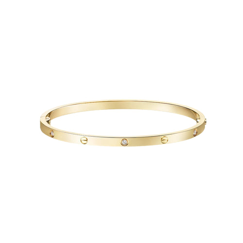 Diamor 18K Love Bracelet, Small Model, 6 Diamonds