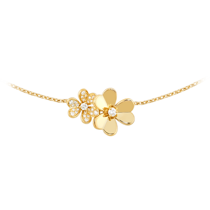 Diamor 18K Frivole Clover Clover Necklace