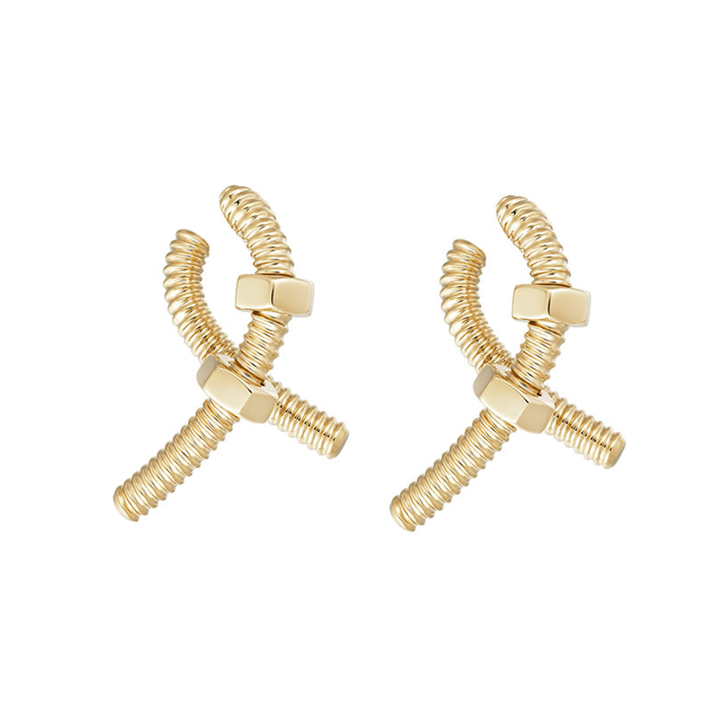Diamor 18K Écrou de Earrings