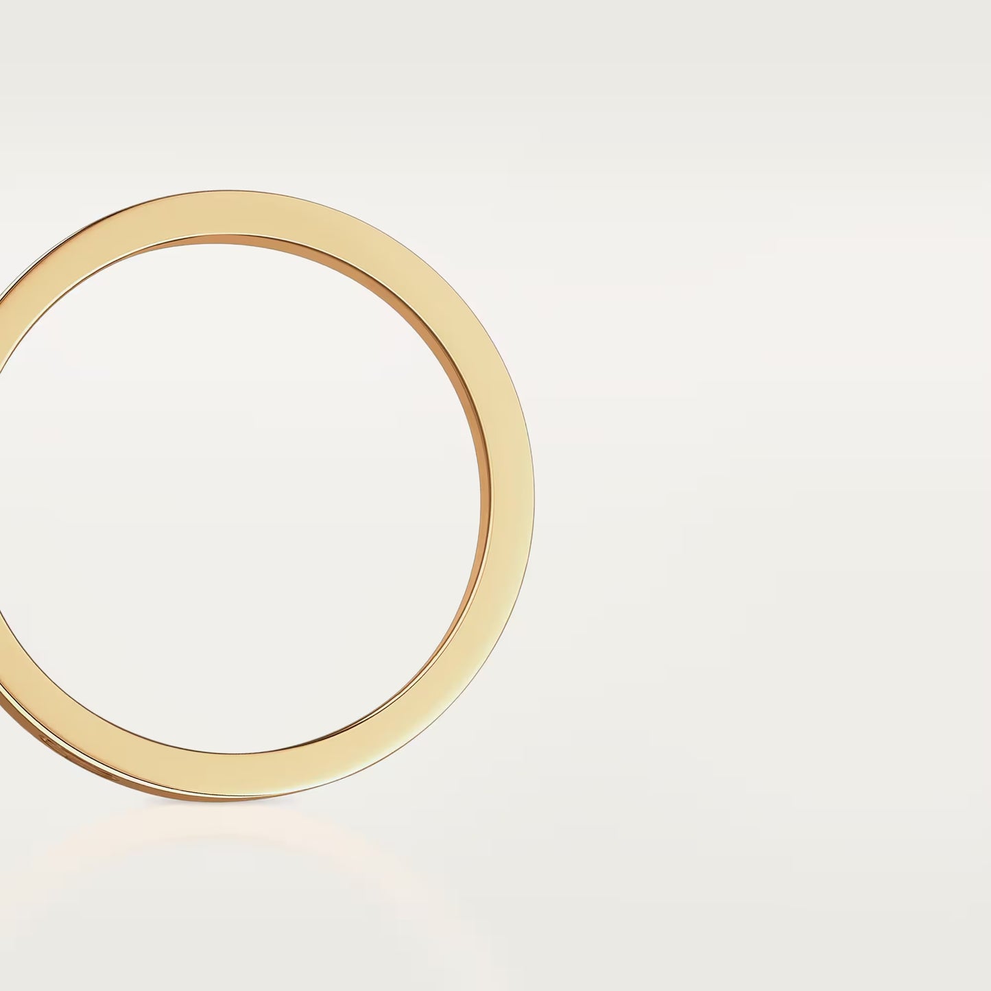 Diamor 18K Love Ring, Small Model, 1 Diamond