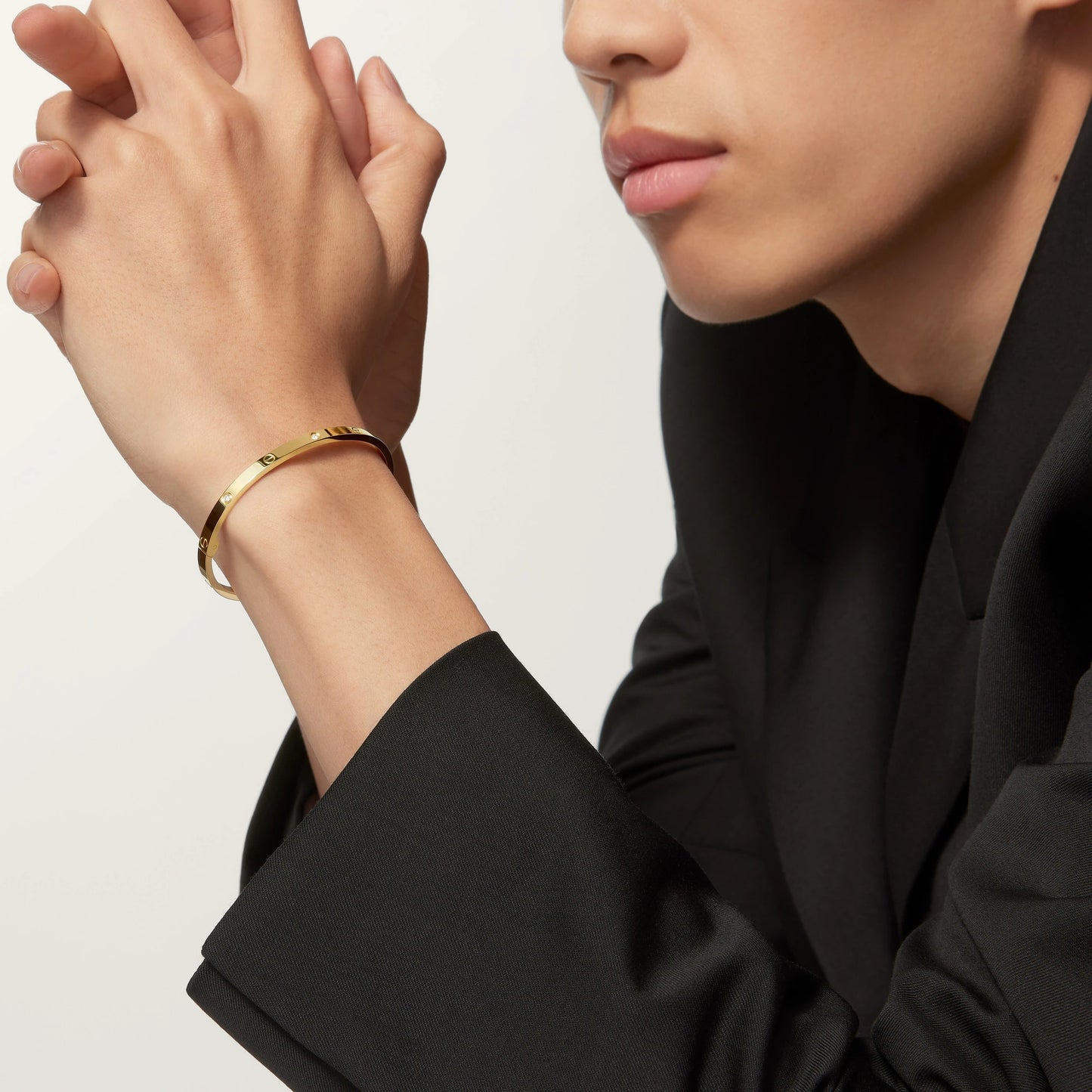 Diamor 18K Love Bracelet, Small Model, 6 Diamonds