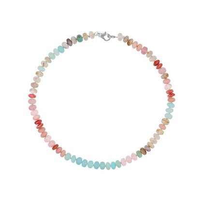 18K Summer in St. Tropez Mix Beaded Necklace