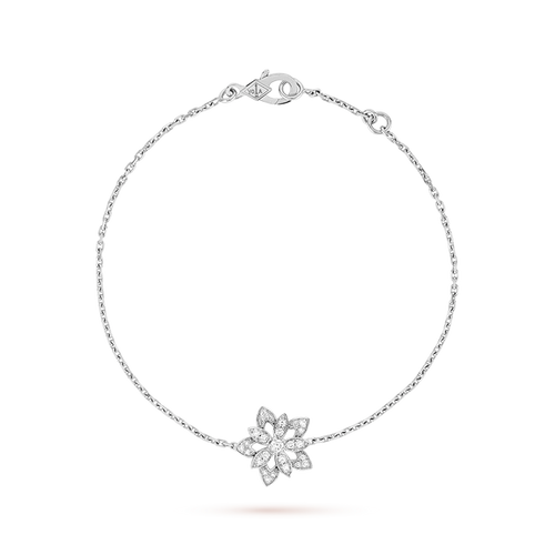 18K Lotus Openwork Bracelet