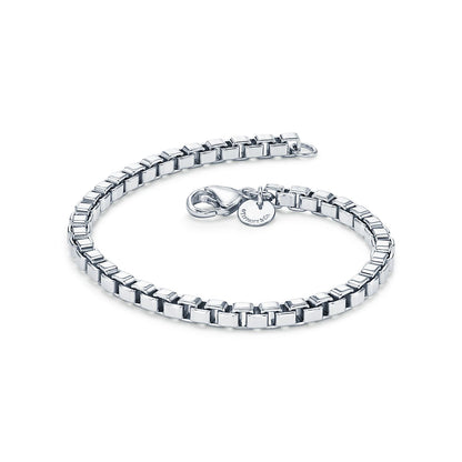 Diamor 18K T Venetian Link Bracelet