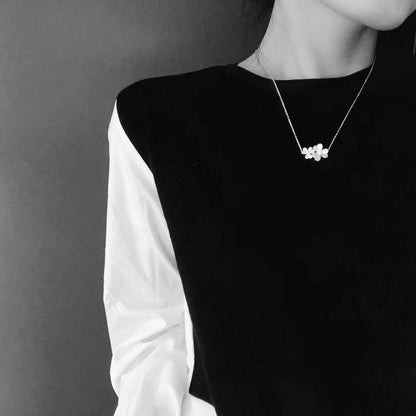 Diamor 18K Frivole Clover Clover Necklace