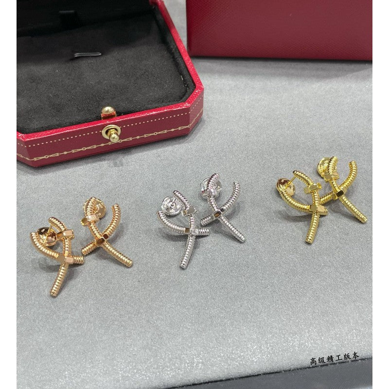 Diamor 18K Écrou de Earrings