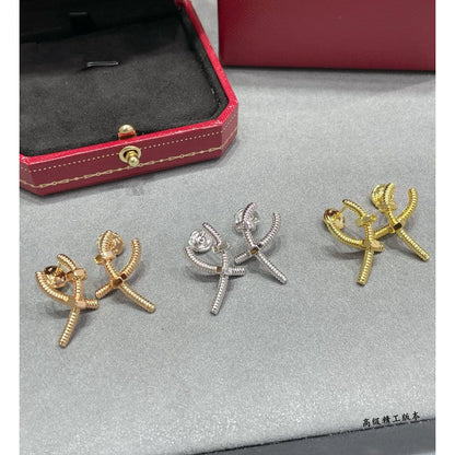 Diamor 18K Écrou de Earrings